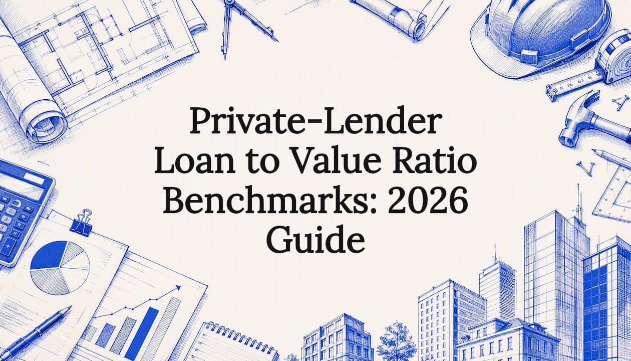 Decorative title card illustration for loan to value ratio guide