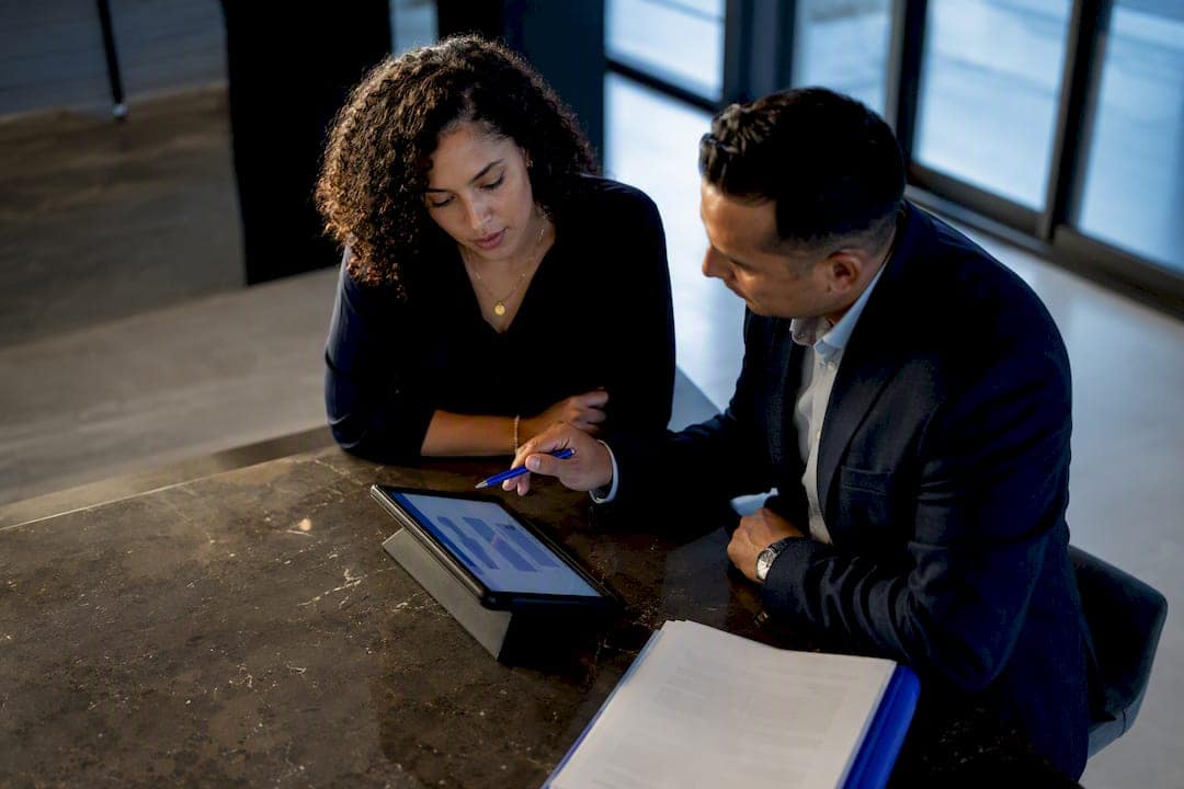 Homebuyer and closing professional verifying funds