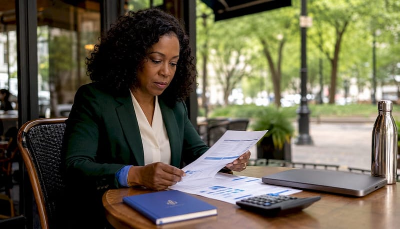 Scalable Capital Solutions for CRE Investors in 2026 5 Investor reviewing commercial real estate financing documents