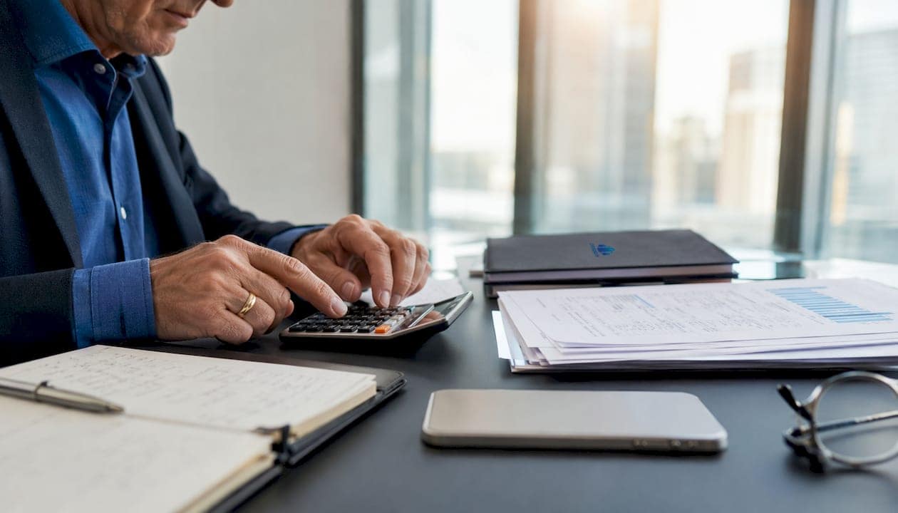 Capital Provider Explained: A U.S. Entrepreneur's Guide 3 Hands calculating financial figures at desk